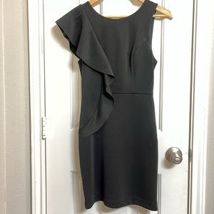 Black cocktail dress